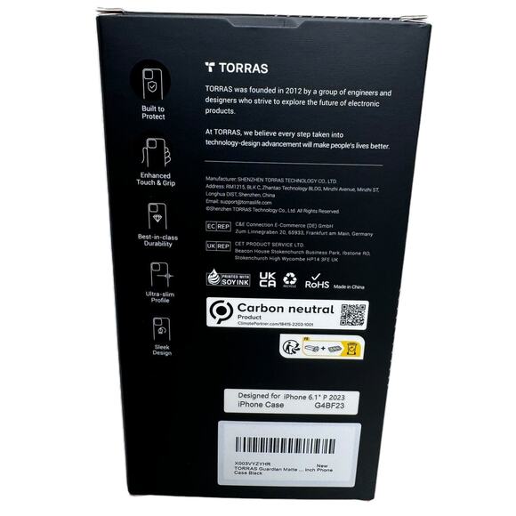 Torras Magnetic Guardian iphone Case 14 Pro Max and 3D Screen Protectors 3 Pack - Picture 4 of 7